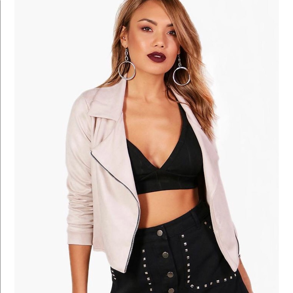 Pink Moto Jacket